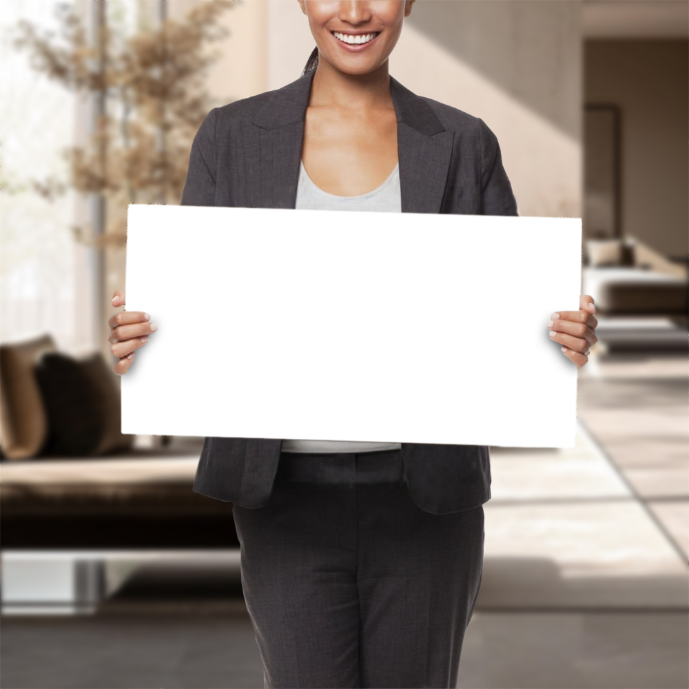 GONE GIRL &mdash; Holding Sign